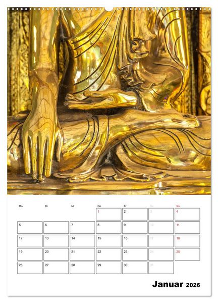 Produktbild: MEDITATION - Wellness f&uuml;r die Seele (hochwertiger Premium Wandkalender 2026 DIN A2 hoch), Kunstdruck in Hochglanz