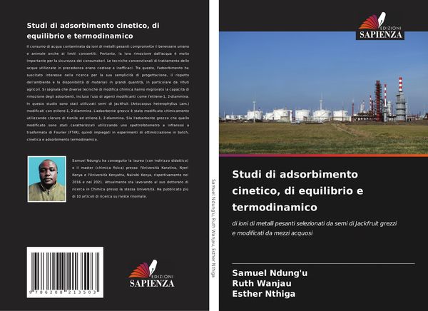 Produktbild: Studi di adsorbimento cinetico, di equilibrio e termodinamico