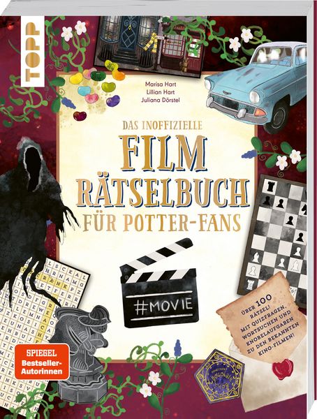 Produktbild: Das inoffizielle Film-R&auml;tselbuch f&uuml;r Potter-Fans. &Uuml;ber 100 R&auml;tsel, Quizfragen und Knobelaufgaben zu den Kino-Erfolgen
