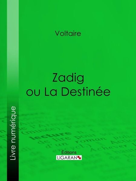 Produktbild: Zadig ou La Destin&eacute;e