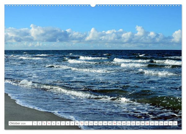 Produktbild: Faszination Fischland-Dar&szlig;-Zingst (Wandkalender 2026 DIN A2 quer), CALVENDO Monatskalender