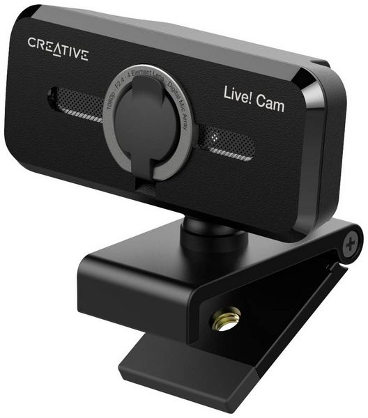 Produktbild: CREATIVE Live! Cam Sync 1080P V2, Full-HD Webcam, 1,80 m Kabel