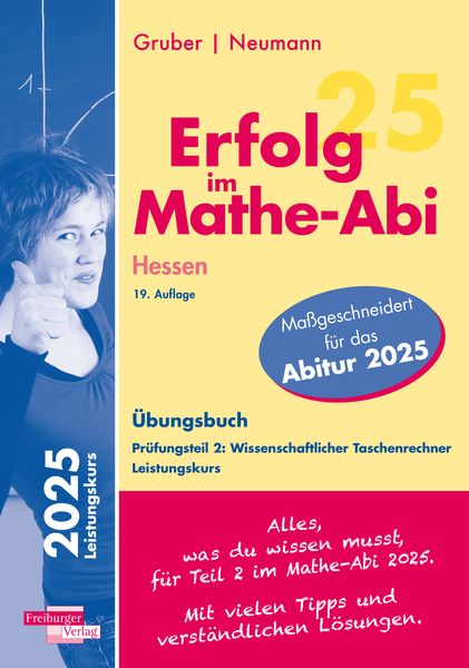 Produktbild: Erfolg im Mathe-Abi 2025 Hessen Leistungskurs Pr&uuml;fungsteil 2: Wissenschaftlicher Taschenrechner