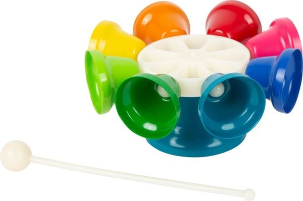 Small foot 11694 - Glocken-Karussell, Musikinstrument, Glockenspiel, Lernspiel