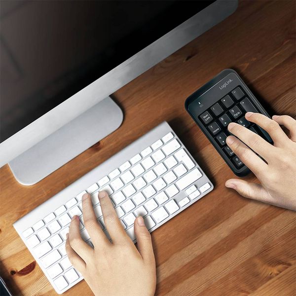 Produktbild: LogiLink ID0201 Bluetooth&reg; Nummernblock Schwarz