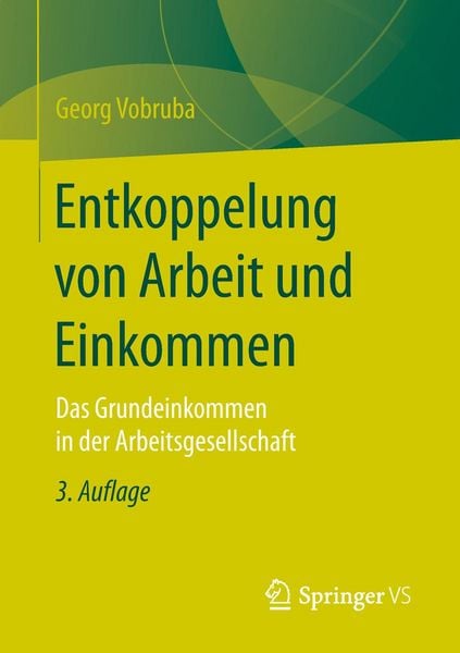 Produktbild: Entkoppelung von Arbeit und Einkommen