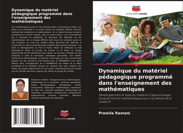 Produktbild: Dynamique du mat&eacute;riel p&eacute;dagogique programm&eacute; dans l'enseignement des math&eacute;matiques