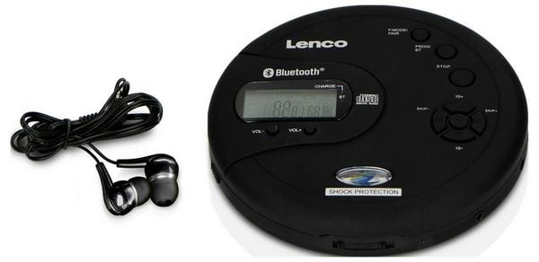 Produktbild: Lenco CD-300BK Tragbarer CD-Player