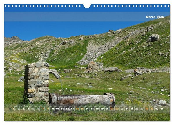 Produktbild: Natural landscape of France (Wall Calendar 2026 DIN A3 landscape), CALVENDO 12 Month Wall Calendar