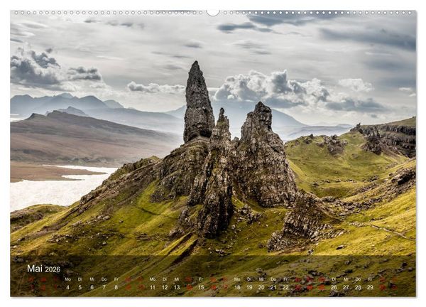 Produktbild: Schottland &ndash; schottisch unterwegs (hochwertiger Premium Wandkalender 2026 DIN A2 quer), Kunstdruck in Hochglanz