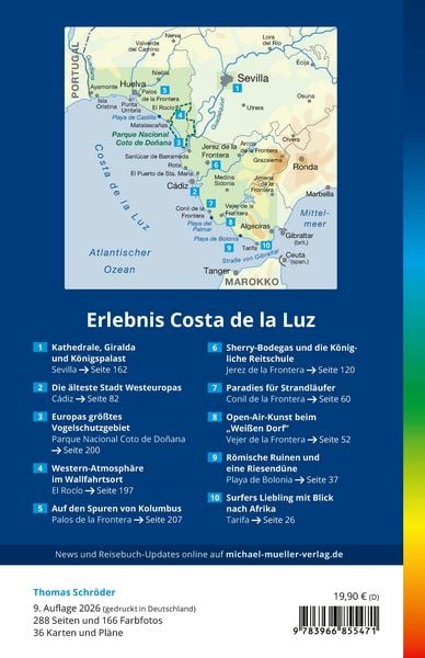 Produktbild: MICHAEL M&Uuml;LLER Reisef&uuml;hrer Costa de la Luz