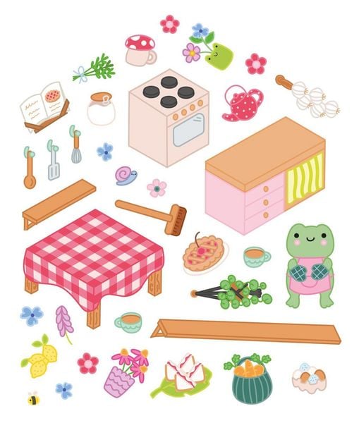 Produktbild: Mein s&uuml;&szlig;es Stickerhaus: Cozy Home