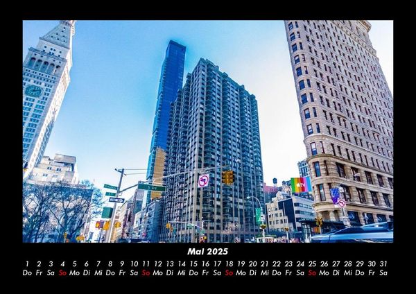 Produktbild: New York 2025 Fotokalender DIN A3