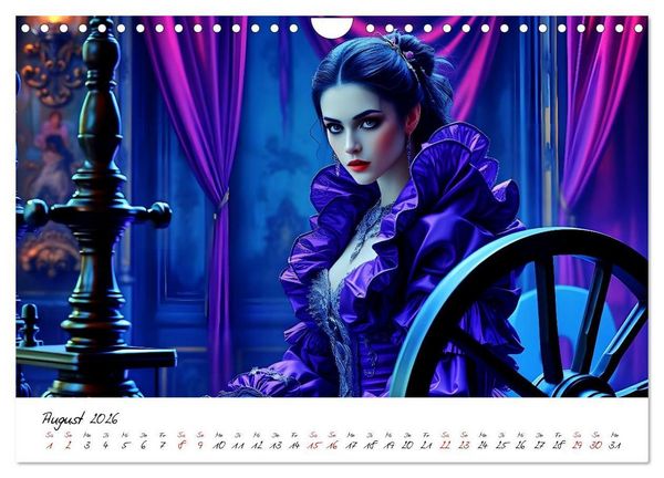 Produktbild: Dunkle M&auml;rchenwelten (Wandkalender 2026 DIN A4 quer), CALVENDO Monatskalender