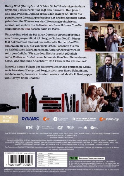 Produktbild: Harry Wild - M&ouml;rderjagd in Dublin - Staffel 2 [2 DVDs]