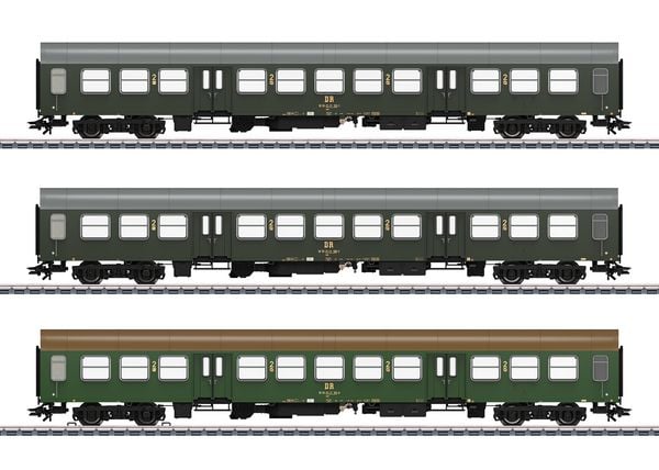 Märklin 42580 H0 3er-Set Personenwagen der DR