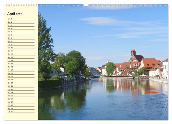 Produktbild: Landshut erleben (Wandkalender 2026 DIN A2 quer), CALVENDO Monatskalender