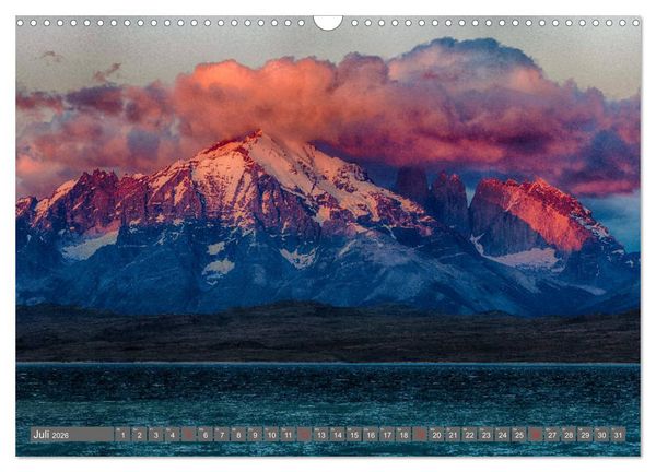 Produktbild: Traumwelt Chile (Wandkalender 2026 DIN A3 quer), CALVENDO Monatskalender
