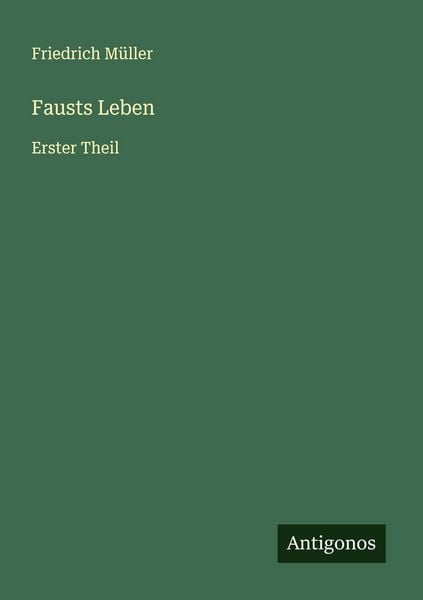Produktbild: Fausts Leben