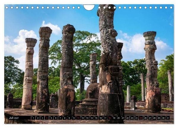 Produktbild: Sri Lanka (Wandkalender 2027 DIN A4 quer), CALVENDO Monatskalender