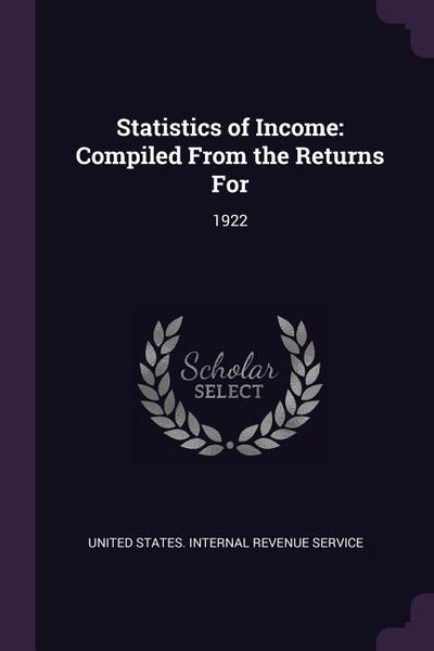 Produktbild: Statistics of Income