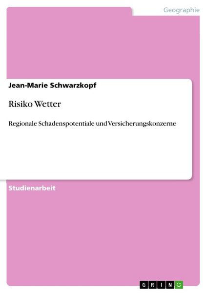 Produktbild: Risiko Wetter