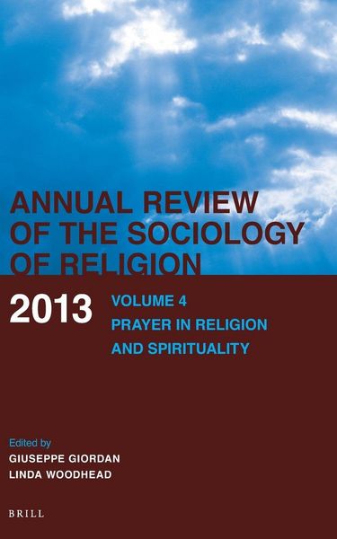 Produktbild: Annual Review of the Sociology of Religion. Volume 4 (2013)