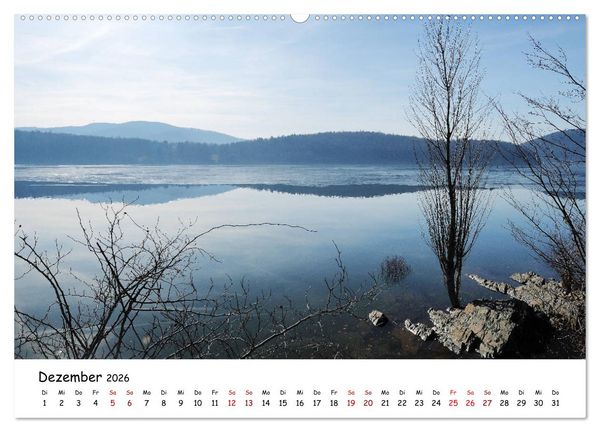 Produktbild: Der Edersee - Das Paradies in Nordhessen (hochwertiger Premium Wandkalender 2026 DIN A2 quer), Kunstdruck in Hochglanz
