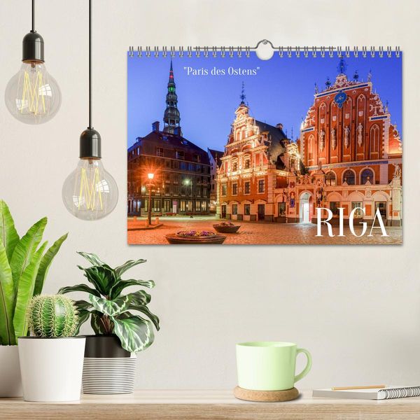 Produktbild: Riga - Paris des Ostens (Wandkalender 2026 DIN A4 quer), CALVENDO Monatskalender
