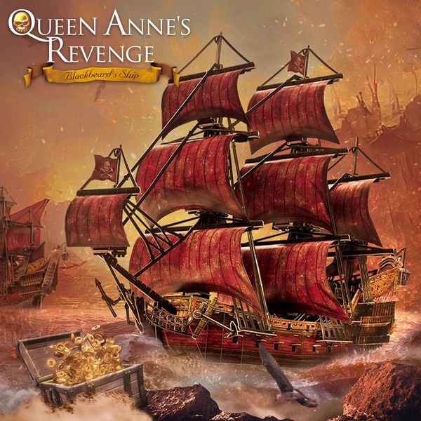 Produktbild: CUBICFUN - 3D Puzzle Queen Annes Revenge 391 Teile