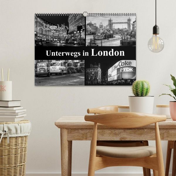 Produktbild: Unterwegs in London (Wandkalender 2026 DIN A3 quer), CALVENDO Monatskalender