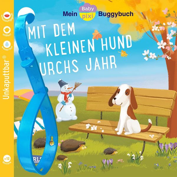Produktbild: Baby Pixi (unkaputtbar) 139: Mein Baby-Pixi-Buggybuch: Mit dem kleinen Hund durchs Jahr