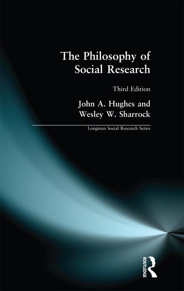 Produktbild: The Philosophy of Social Research