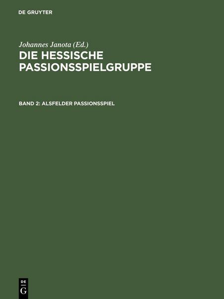 Produktbild: Alsfelder Passionsspiel