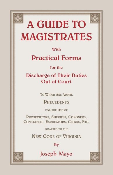 Produktbild: A Guide to Magistrates