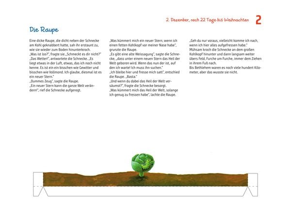 Produktbild: Der weite Weg nach Bethlehem. Ein Adventskalender zum Basteln und Vorlesen