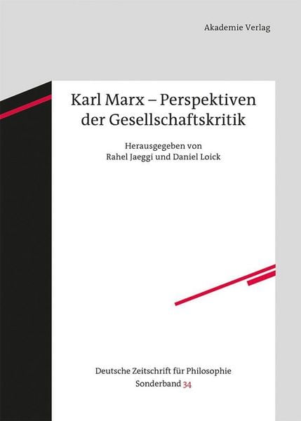 Produktbild: Karl Marx - Perspektiven der Gesellschaftskritik