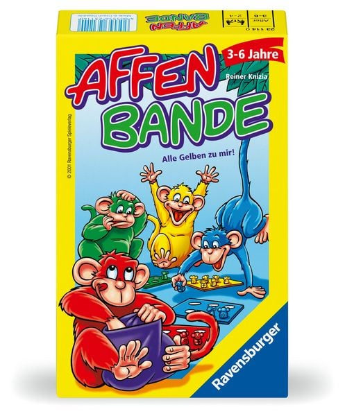 Produktbild: Affenbande - Reisespiel ab 3 Jahre