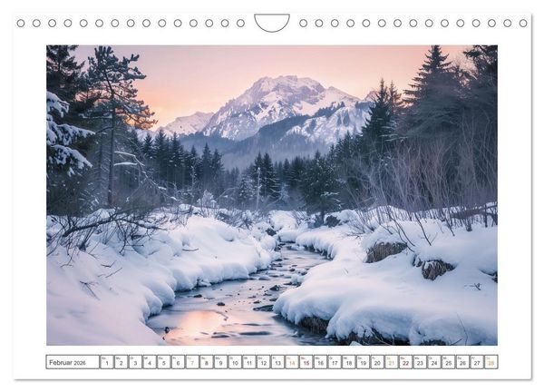 Produktbild: Im Reich der Berge (Wandkalender 2026 DIN A4 quer), CALVENDO Monatskalender