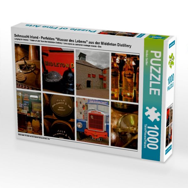 "CALVENDO Puzzle Sehnsucht Irland - Perfektes ""Wasser des Lebens"" aus der Middleton Distillery | 1000 Teile Lege-Größe 64x48cm Foto-Puzzle für glückliche Stunden"