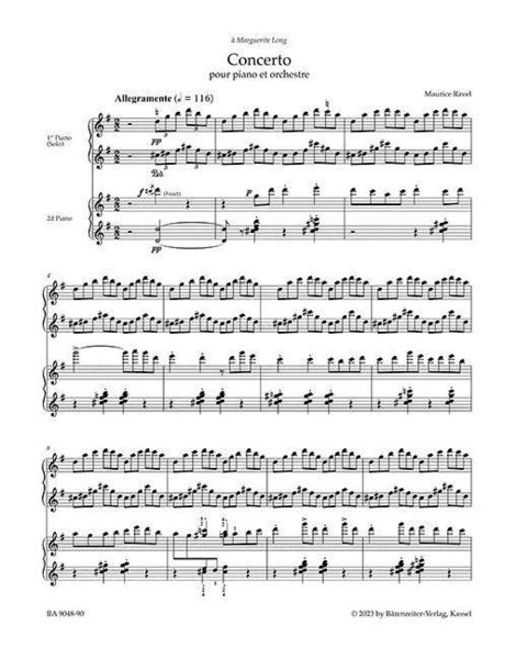 Produktbild: Concerto f&uuml;r Klavier und Orchester G-Dur