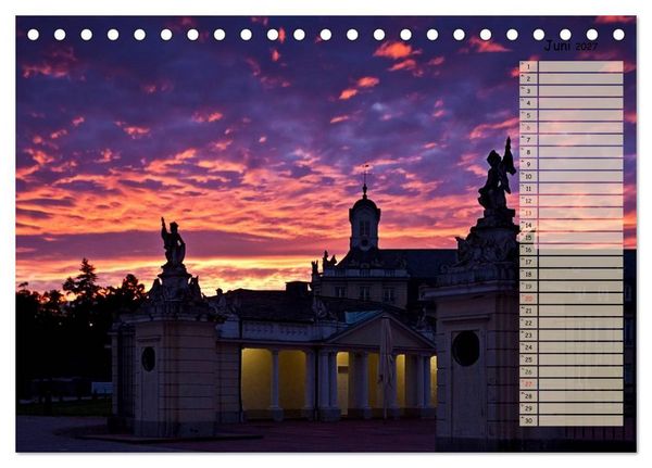 Produktbild: KARLSRUHE F&Uuml;R NACHTSCHW&Auml;RMER (Tischkalender 2027 DIN A5 quer), CALVENDO Monatskalender