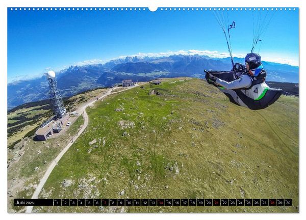 Produktbild: Paragliding - die Faszination des Fliegens (Wandkalender 2026 DIN A2 quer), CALVENDO Monatskalender