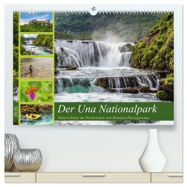 Produktbild: Der Una Nationalpark (hochwertiger Premium Wandkalender 2026 DIN A2 quer), Kunstdruck in Hochglanz