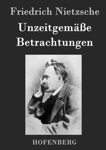 Produktbild: Unzeitgem&auml;&szlig;e Betrachtungen