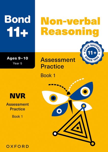 Produktbild: Bond 11+ Non-verbal Reasoning Assessment Practice Papers Age 9-10 (Book 1) | For GL Assessment 2026 & other 11 plus exams |
