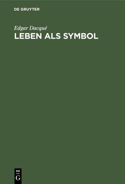 Produktbild: Leben als Symbol