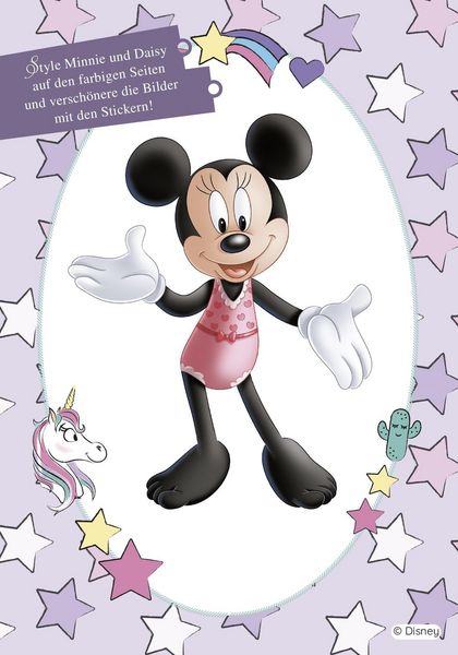 Produktbild: Disney Minnie: Mein gro&szlig;er Styling-Spa&szlig;: Stickern, Malen, Stylen
