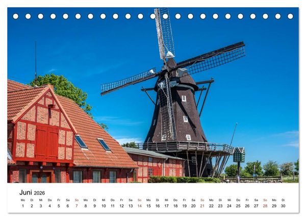 Produktbild: OSTSEE Wundersch&ouml;nes Deutschland (Tischkalender 2026 DIN A5 quer), CALVENDO Monatskalender