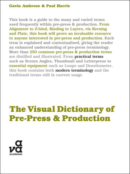 Produktbild: The Visual Dictionary of Pre-press and Production